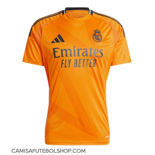 Camisa de time de futebol Real Madrid Replicas 2º Equipamento 2024-25 Manga Curta